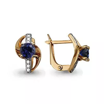 Серьги из золота, артикул LV42986Б