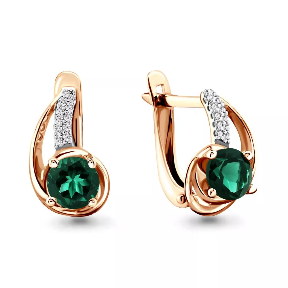 Серьги, артикул LV42985Г, золото