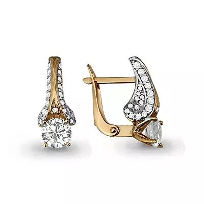 Серьги, артикул LV42978А, золото