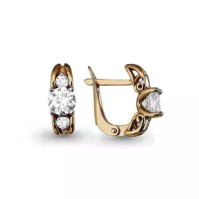 Серьги, артикул LV42971, золото