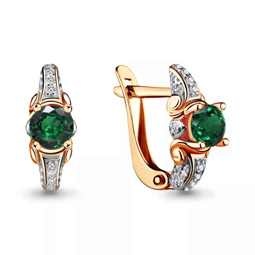 Серьги, золото, артикул LV42968Г