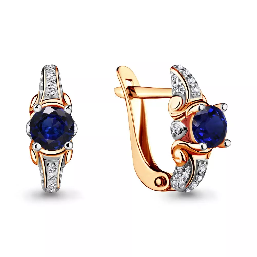 Серьги, золото, артикул LV42968Б