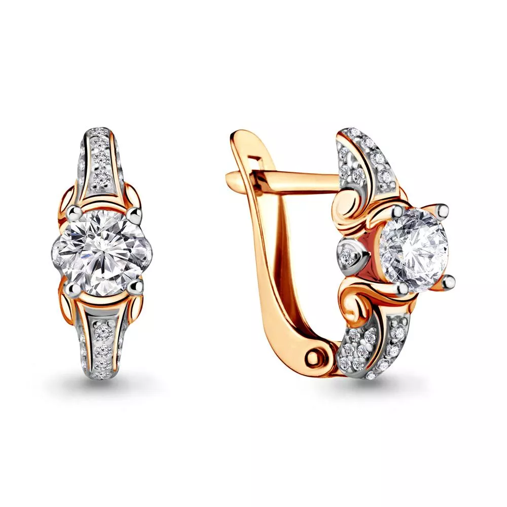 Серьги, артикул LV42968А, золото