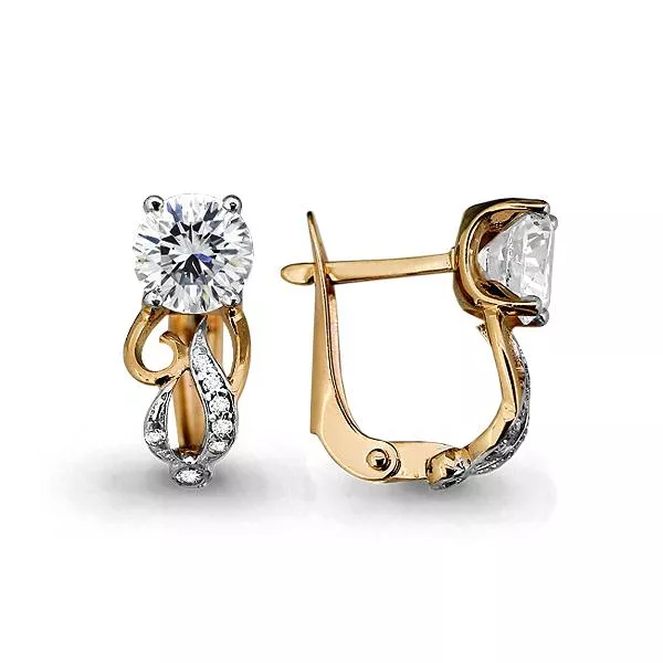 Серьги, золото, артикул LV42957А