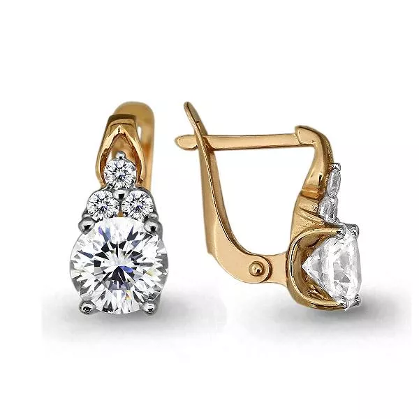 Серьги, золото, артикул LV42954