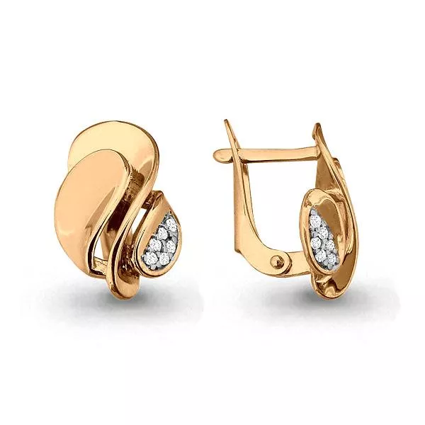 Серьги, артикул LV42946А, золото