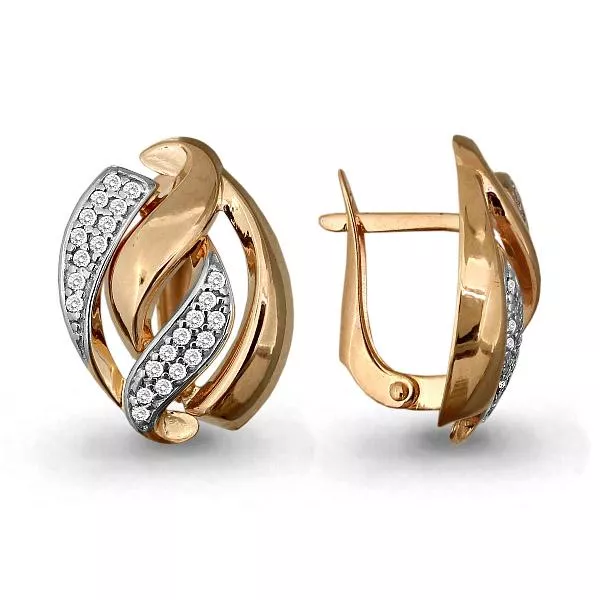 Серьги, золото, артикул LV42918А