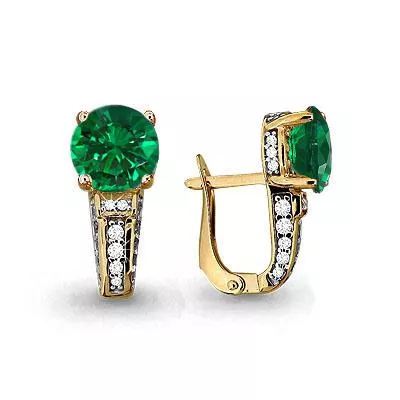 Серьги, артикул LV42900Г, золото