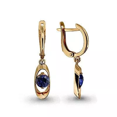 Серьги, артикул LV42898Н, золото