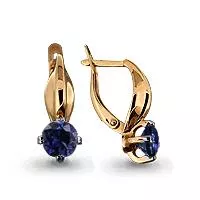 Серьги, золото, артикул LV42896Н