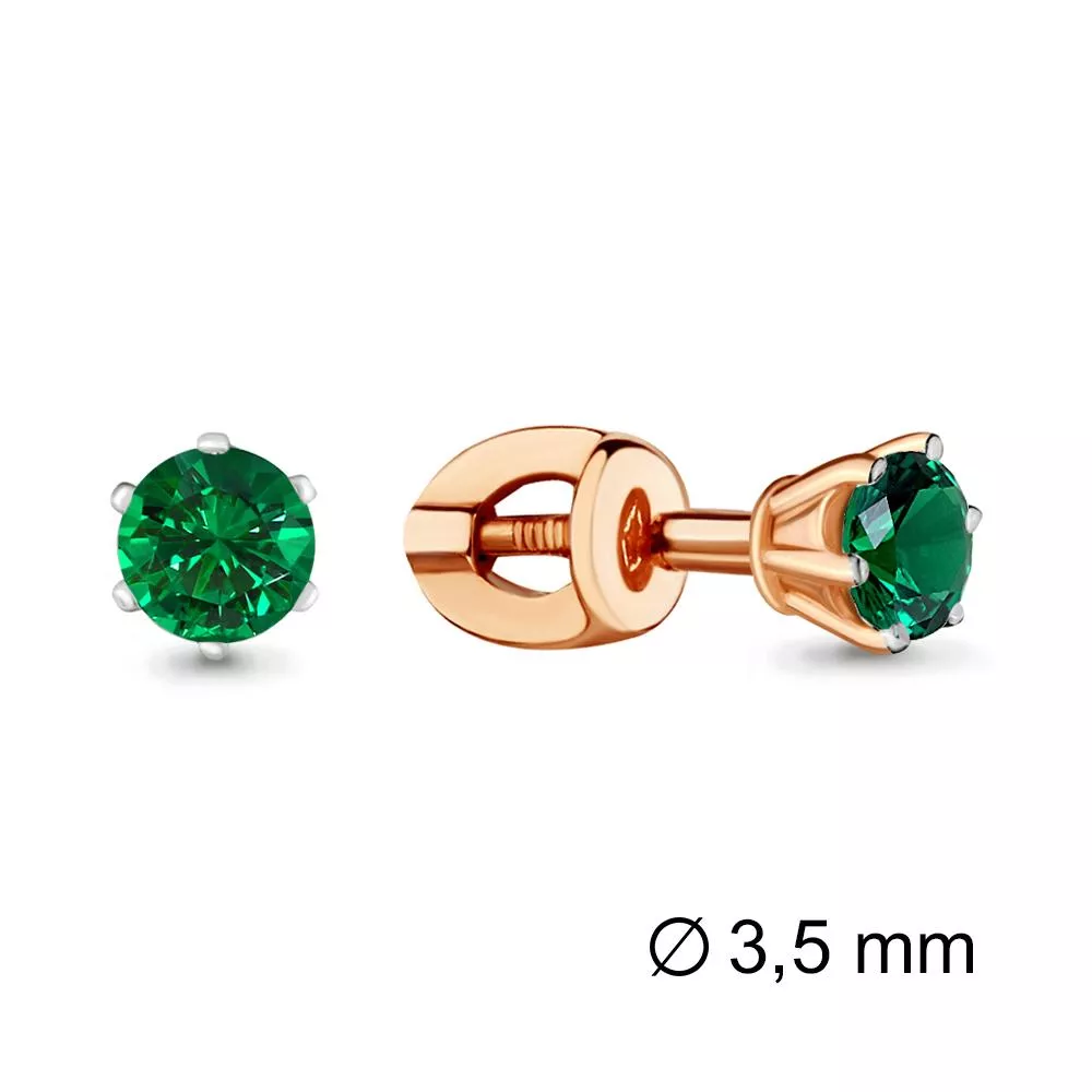 Серьги из золота, артикул LV42893П