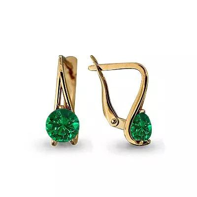 Серьги, золото, артикул LV42889П