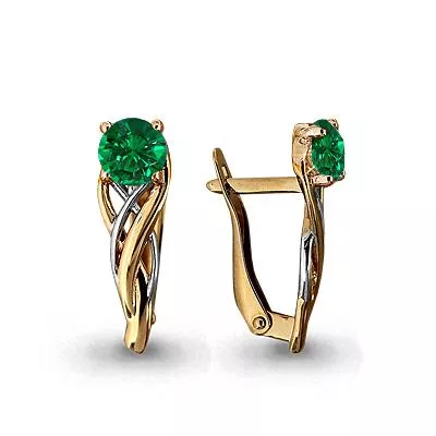 Серьги из золота, артикул LV42887П