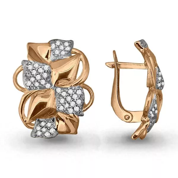 Серьги, золото, артикул LV42878А