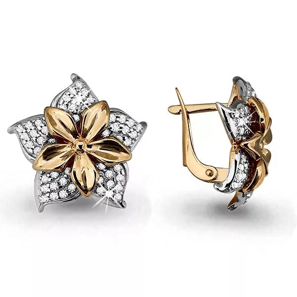 Серьги, артикул LV42836А, золото