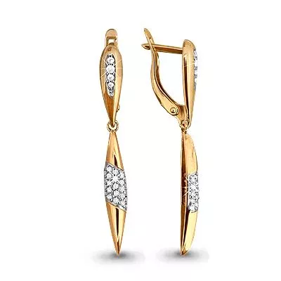 Серьги, золото, артикул LV42780А