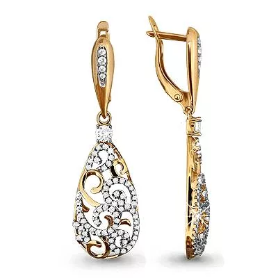 Серьги, артикул LV42779А, золото