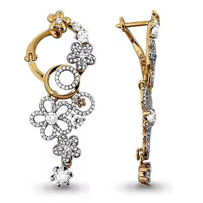 Серьги из золота, артикул LV42755А