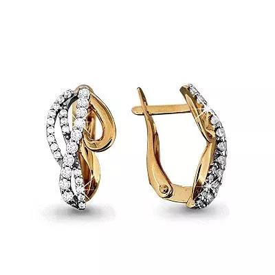 Серьги из золота, артикул LV42752А