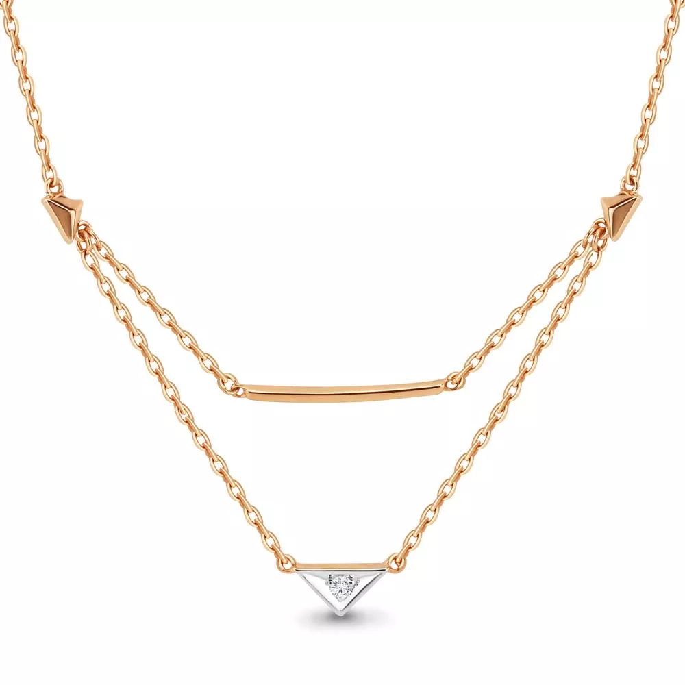 Колье, золото, артикул LV970385к