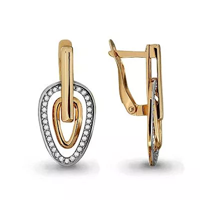 Серьги, золото, артикул LV42739А