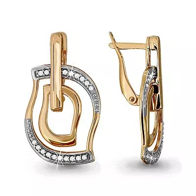 Серьги из золота, артикул LV42737А