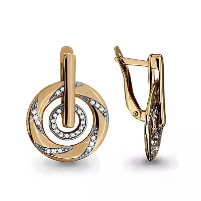 Серьги из золота, артикул LV42734А