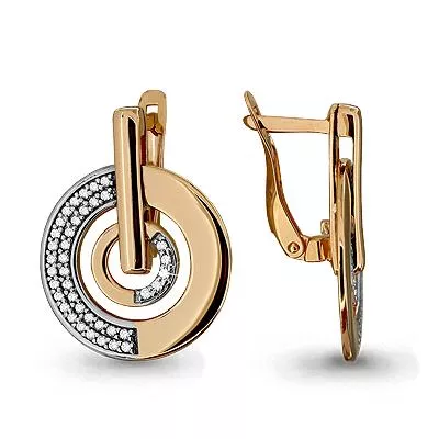 Серьги, золото, артикул LV42733А