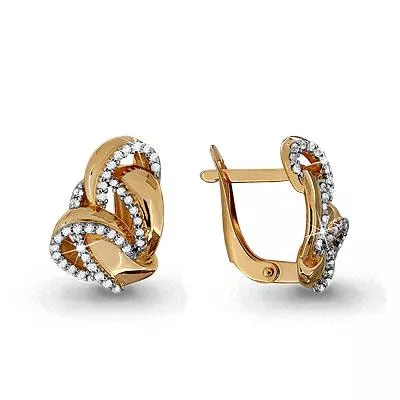 Серьги, золото, артикул LV42716А