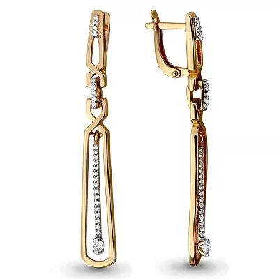 Серьги из золота, артикул LV42712А