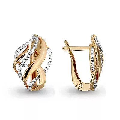 Серьги, золото, артикул LV42706А