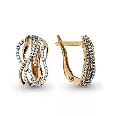 Серьги из золота, артикул LV42704А