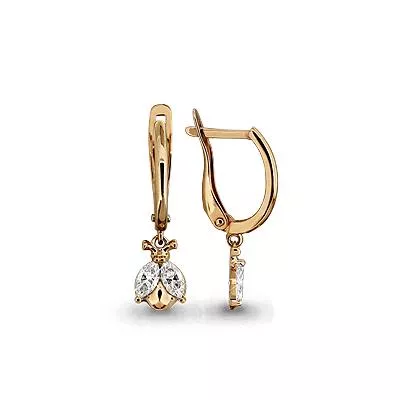 Серьги, артикул LV42674, золото