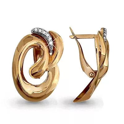 Серьги, золото, артикул LV42650А