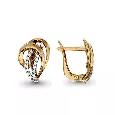 Серьги, артикул LV42612А, золото