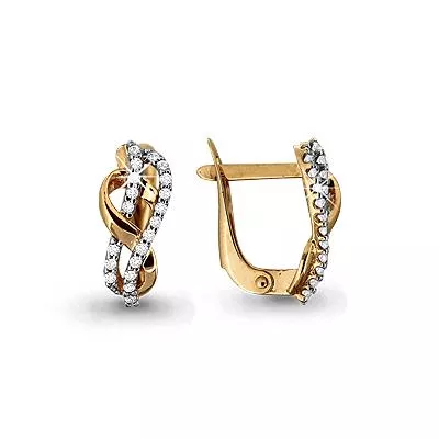 Серьги из золота, артикул LV42609А