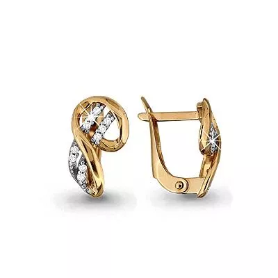 Серьги из золота, артикул LV42606А