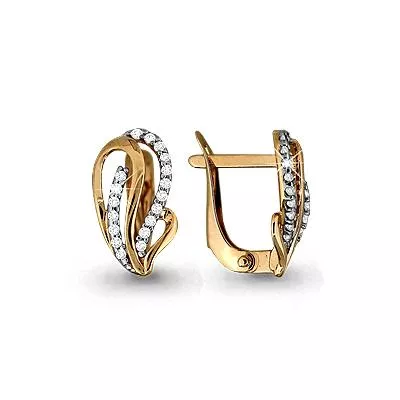 Серьги, золото, артикул LV42605А