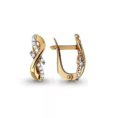 Серьги, артикул LV42601А, золото