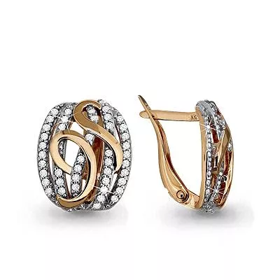 Серьги из золота, артикул LV42591А