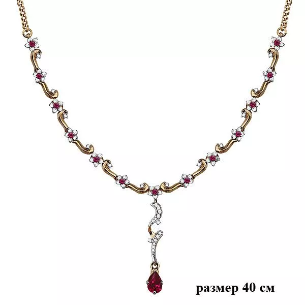 Колье из золота, артикул LV970354Ак