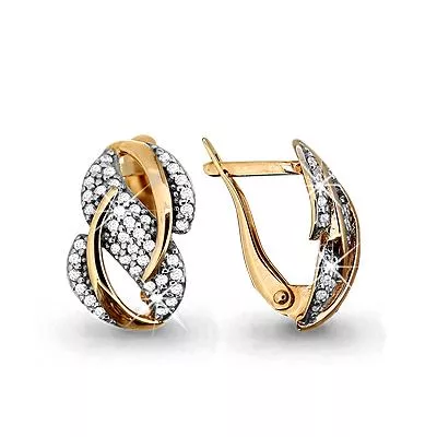 Серьги, золото, артикул LV42578А