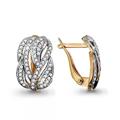 Серьги, артикул LV42577А, золото