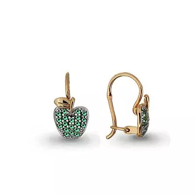 Серьги, артикул LV42569Г, золото