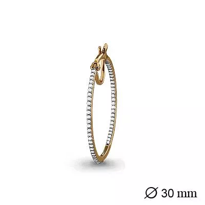 Серьги, артикул LV42560А, золото