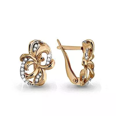 Серьги из золота, артикул LV42559А