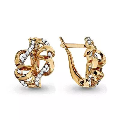 Серьги из золота, артикул LV42556А