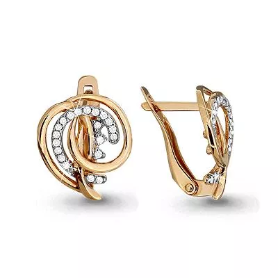Серьги из золота, артикул LV42550А
