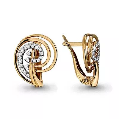 Серьги из золота, артикул LV42547А