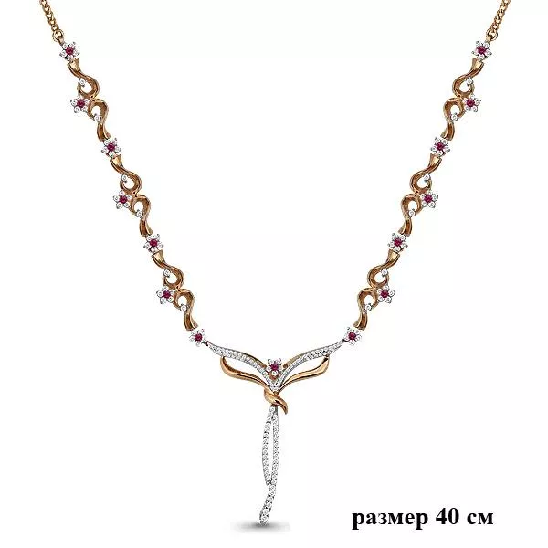 Колье из золота, артикул LV970352Ак